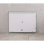Дзеркало Mixxus FLAT MR04-100x80 з Led Touch, Anti-fog, димером, регулятором яскравості, годинником
