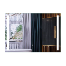 Дзеркало Mixxus Premium LINES MR18-100x70-Reverse з Led Touch, Anti-fog, димером, регулятором яскравості