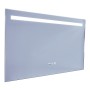 Дзеркало Mixxus STRONG MR05-100x60 з Led Touch, Anti-fog, димером, регулятором яскравості, годинником