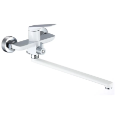 Змішувач для ванни MIXXUS PREMIUM DERBY 006-CHROME латунний білий