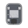 Дзеркало Mixxus Premium DIVERSE MR15-90x70-Reverse з Led Touch, Anti-fog, димером