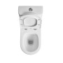 Унітаз-компакт Mixxus Premium WAVE-0403-R 675×395×870 мм, система змиву RIMLESS, білий