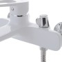 Змішувач для ванни з коротким виливом MIXXUS NEVADA 009 EURO Білий
