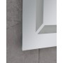 Дзеркало Mixxus LIGHT MR01-70x50 з Led Touch, Anti-fog, димером, регулятором яскравості, годинником