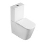 Унітаз-компакт Mixxus QUADRO-0404-T1 620×355×805 мм, система змиву TORNADO 1.0, білий