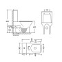 Унітаз-компакт Mixxus STYLE-0403-R 620×360×800 мм, система змиву RIMLESS, білий