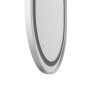 Дзеркало Mixxus Premium ELLIPSE MV05-80x70-Reverse WHITE з Led Touch, Anti-fog, димером