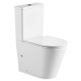 Унітаз-компакт Mixxus Premium BEVEL-0401-T1 625×390×845 мм, система змиву TORNADO 1.0, білий