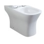 Чаша унітазу-компакту Mixxus STYLE-0404-T3 650×350×830 мм система змиву TORNADO 3.0 без сидіння, білий