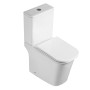 Унітаз-компакт Mixxus WAVE-0404-R 630×350×805 мм, система змиву RIMLESS, білий