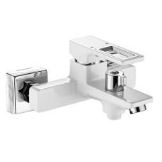 Змішувач для ванни з коротким виливом MIXXUS PREMIUM DANTE 009 EURO-Chrome латунний білий