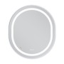 Дзеркало Mixxus Premium ELLIPSE MV05-80x70-Reverse WHITE з Led Touch, Anti-fog, димером