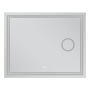 Дзеркало Mixxus Premium QUADRO MR20-100x80 з Led Touch, Anti-fog, димером, регулятором яскравості, лінзою