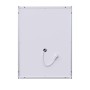 Дзеркало Mixxus Premium FLASH MR21-60x80 з Led Touch, Anti-fog, димером, регулятором яскравості, годинником
