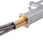 Змішувач для кухні MIXXUS PREMIUM HAMMER 014 з висувним виливом латунний хром