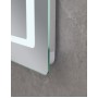 Дзеркало Mixxus STYLE MR03-70x50 з Led Touch, Anti-fog, димером, регулятором яскравості, годинником
