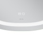 Дзеркало Mixxus Premium DIVERSE MR16-70x70 з Led Touch, Anti-fog, димером