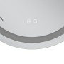 Дзеркало Mixxus Premium ELLIPSE MV05-80x70-Reverse з Led Touch, Anti-fog, димером