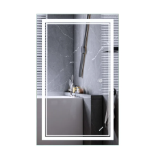 Дзеркало Mixxus Premium QUADRO MR20-50x80-Reverse з Led Touch, Anti-fog, димером, регулятором яскравості