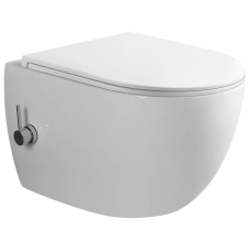 Унітаз-біде підвісний Mixxus Premium ELLIPSE-1301-R 500×365×350 мм система змиву RIMLESS, білий