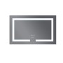 Дзеркало Mixxus HARD MR07-80x50 з Led Touch, Anti-fog, димером, регулятором яскравості