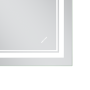 Дзеркало Mixxus Premium QUADRO MR20-50x80-Reverse з Led Touch, Anti-fog, димером, регулятором яскравості