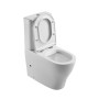 Унітаз-компакт Mixxus Premium WAVE-0403-R 675×395×870 мм, система змиву RIMLESS, білий