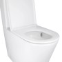 Чаша унітазу-компакту Mixxus Premium BEVEL-0402-T1 670×390×880 мм система змиву TORNADO 1.0 без сидіння, білий