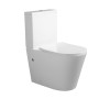 Чаша унітазу-компакту Mixxus BEVEL-0404-T3 660×360×800 мм система змиву TORNADO 3.0 без сидіння, білий