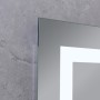Дзеркало Mixxus HARD MR07-80x50 з Led Touch, Anti-fog, димером, регулятором яскравості