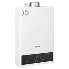 Газова колонка KOER KWH.G0312 TURBO WHITE турбована 12 л/хв, колір білий