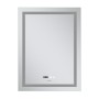 Дзеркало Mixxus Premium FLASH MR21-60x80 з Led Touch, Anti-fog, димером, регулятором яскравості, годинником