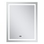 Дзеркало Mixxus Premium FLASH MR21-60x80 з Led Touch, Anti-fog, димером, регулятором яскравості, годинником