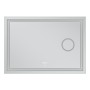 Дзеркало Mixxus Premium QUADRO MR20-100x70 з Led Touch, Anti-fog, димером, регулятором яскравості, лінзою