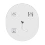 Дзеркало Mixxus Premium ELLIPSE MV05-80x70-Reverse WHITE з Led Touch, Anti-fog, димером