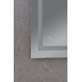 Дзеркало Mixxus WARM MR02-100x60 з Led Touch, Anti-fog, димером, регулятором яскравості, годинником