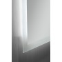 Дзеркало Mixxus FLAT MR04-80x60 з Led Touch, Anti-fog, димером, регулятором яскравості, годинником