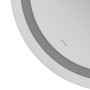 Дзеркало Mixxus Premium ELLIPSE MV05-80x70-Reverse з Led Touch, Anti-fog, димером