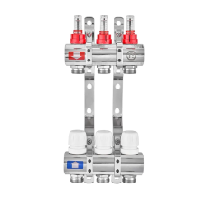 Колекторний блок з витратомірами EUROPRODUCT EP.B3110-03-1”x3