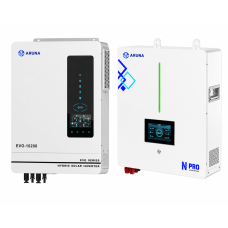 Комплект резервного живлення ARUNA 10,2 kW АКБ 5120Wh 48 V 100 Ah