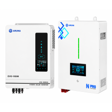 Комплект резервного живлення ARUNA 10,2 kW АКБ 10240Wh 48 V 200 Ah