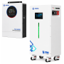 Комплект резервного живлення Aruna SOLAR FGI S6500/48, чистий синус 48 V + АКБ Aruna AN-LPB-N-PRO-48200 LiFePO4 48V 200Ah