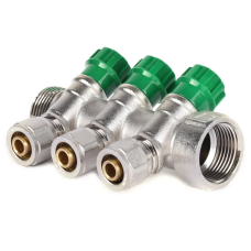 Колектор з фітингом KOER KR.1124-3 1”x3 ways