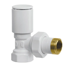 Кран для сушарки рушників кутовий KOER KR.531.White - 1/2