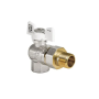 Кран з американкою кутовий KOER KR.228.W - 1