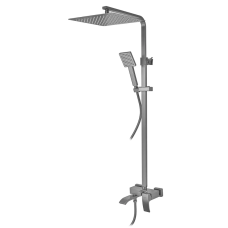 Душова колона зі змішувачем KOER KB-56007-07, 3 функції (Колір графіт)