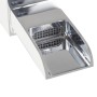 Душова колона зі змішувачем водоспад KOER KB-58007-04, 3 функції (Колір хром+білий)