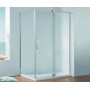 Душова кабіна без піддону KOER SR SC02-120x90x200-TR-01 прозоре скло Easy Clean 8мм, хром