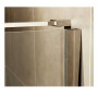 Душова кабіна без піддону KOER SR SC02-100x80x200-TR-01 прозоре скло Easy Clean 8мм, хром