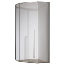 Душова кабіна без піддону KOER SR SC06-90x90x200-TR-01 прозоре скло Easy Clean 8мм, хром